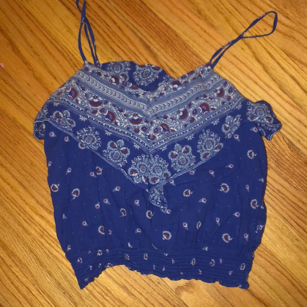 Purple bohemian American Eagle outfitters tank top